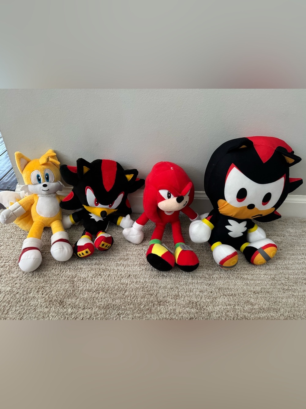 Sonic the Hedgehig Plush set